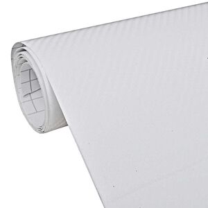 vidaXL Autofolien 2 Stk. 3D Wei&szlig; 100x150 cm