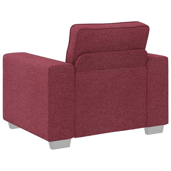 vidaXL Sofa Weinrot 100 x 80 x 82 cm Stoff