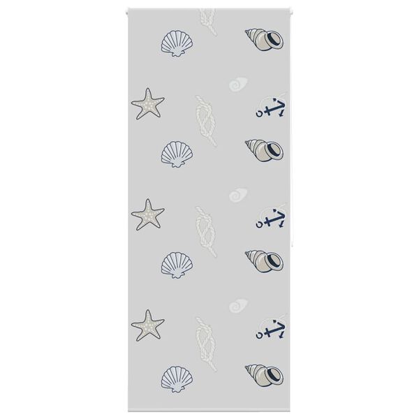 vidaXL Duschrollo 110x240 cm Stoffbreite 106 cm