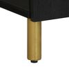 vidaXL Badschrank Schwarz 38x33x58 cm Holzwerkstoff