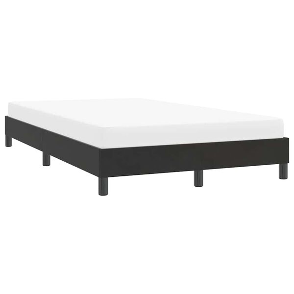vidaXL Bettgestell ohne Matratze Schwarz 120x210 cm Samt