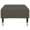 vidaXL Fu&szlig;hocker Dunkelgrau 78x56x32 cm Samt