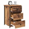 vidaXL Nachttisch mit Schubladen 2 pcs Braun 40 x 36 x 60 cm