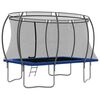 vidaXL Trampolin-Set Rechteckig 335x244x90 cm 150 kg