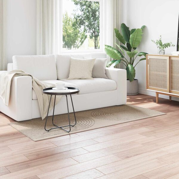 vidaXL Bereichsteppiche Rechtwinklig Beige 150 x 80 cm
