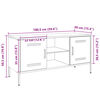 vidaXL TV-Schrank Olivgr&uuml;n 100,5x39x50,5 cm Stahl