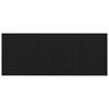 vidaXL Bettkopfteil Schwarz Eichen-Optik 160 x 1,5 x 80,5 cm