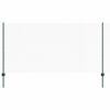 vidaXL Sechseckzaun mit Pfosten 50 x 1,2 m PVC-beschichteter Stahl