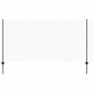 vidaXL Sechseckzaun mit Pfosten 50 x 1,2 m PVC-beschichteter Stahl