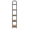 vidaXL B&uuml;cherregal Artisan-Eiche 80 x 30 x 183 cm Holzwerkstoff