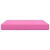vidaXL Sofakissen f&uuml;r drau&szlig;en Rosa 80 x 80 x 8 cm Polyester