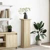 vidaXL Postament mit Stauraum Sonoma-Eiche 31x30x90 cm Holzwerkstoff