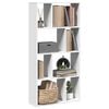 vidaXL B&uuml;cherregal Wei&szlig; 60 x 20 x 120,5 cm Holzwerkstoff