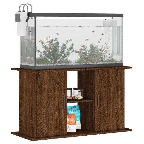 vidaXL Aquariumst&auml;nder Braun Eichen-Optik 101x41x58 cm Holzwerkstoff