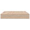 vidaXL Schweberegal 60x23,5x4 cm Holzwerkstoff