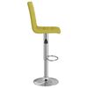 vidaXL Barhocker 2 Stk. Gr&uuml;n Stoff