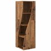 vidaXL Eckschrank 32x32x102cm Holzwerkstoff Altholz