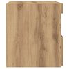 vidaXL Nachttisch Artisan-Eiche 50 x 40 x 45 cm Holzwerkstoff