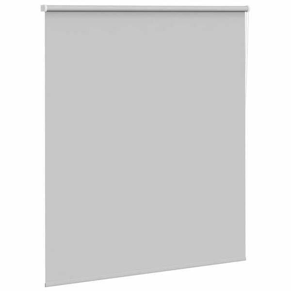 vidaXL Verdunkelungsrollo Hellgrau 130x130cm Stoffbreite 126,6cm