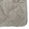 vidaXL Ganzjahresbettdecke Gepolstert Hellgrau 140 x 220 cm