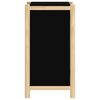 vidaXL Sideboard Schwarz 62x38x70 cm Holzwerkstoff