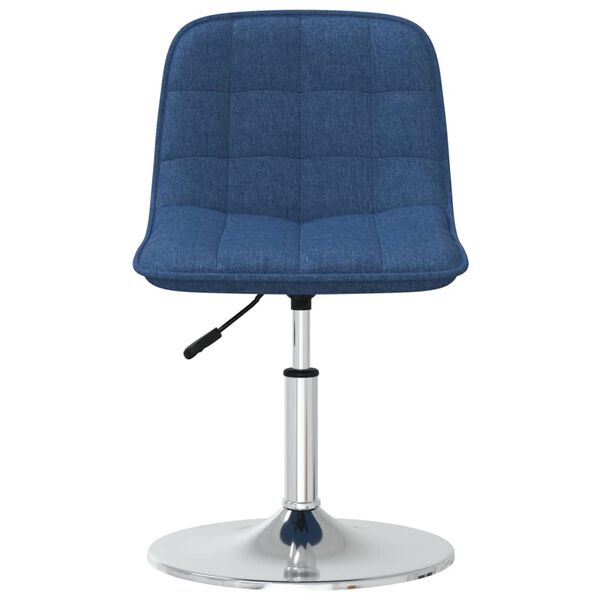 vidaXL Barhocker Blau Stoff