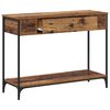 vidaXL Konsolentisch Altholz 100 x 34.5 x 75 cm Holzwerkstoff