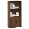 vidaXL B&uuml;cherregal Braun Eichen-Optik 60x24x120 cm Holzwerkstoff