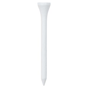vidaXL Golf-Tees 1000 Stk. Wei&szlig; 83 mm Bambus