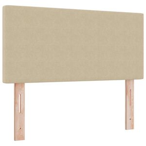 vidaXL Kopfteil Hellgr&uuml;n-Grau 80 cm Cordstoff