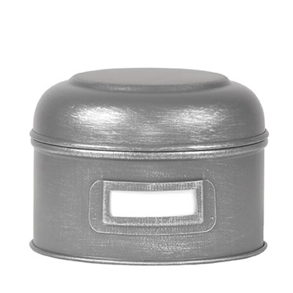 LABEL51 Aufbewahrungsbeh&auml;lter 13x13x10 cm S Antik-Grau