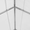 vidaXL Lagerzelt PVC 550 g/m&sup2; 4x6 m Wei&szlig;