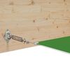 vidaXL Senkrechtmarkise Hellgr&uuml;n 140x600 cm Oxford-Gewebe