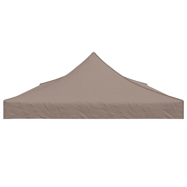 vidaXL Partyzelt-Dach 6x3 m Taupe 270 g/m&sup2;