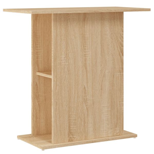 vidaXL Aquariumst&auml;nder Sonoma-Eiche 75 x 36 x 72,5 cm Holzwerkstoff