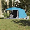 vidaXL Campingzelt mit Vorzelt 5 Personen Blau Wasserdicht