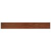 vidaXL Fensterbank Braunes Holz 60 x 10 x 4,5 cm PVC