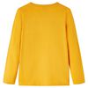 Kinder-Langarmshirt Ocker 128