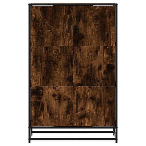 vidaXL Highboard R&auml;uchereiche 68x35x106,5 cm Holzwerkstoff Metall