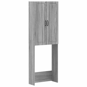 vidaXL Toilettenschrank UTRECHT Sonoma-Grau 66 x 25,5 x 190 cm