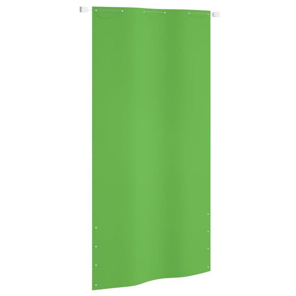 vidaXL Balkon-Sichtschutz Hellgr&uuml;n 120x240 cm Oxford-Gewebe