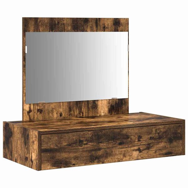 vidaXL Schminktisch mit Schubladen Braun 83 x 40 x 70 cm Holzwerkstoff