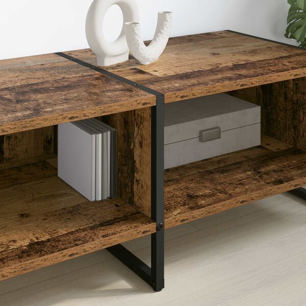 vidaXL TV-Schr&auml;nk Altholz 170,5 x 36 x 30,5 cm Holzwerkstoff