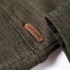 Kinder-Sweatshirt Dunkelkhaki Melange 128