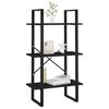 vidaXL Lagerregal Schwarz 60x30x105 cm Holzwerkstoff
