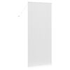 vidaXL Balkenjalousien mit Vorh&auml;ngen Wei&szlig; 220 x 95 cm Aluminium