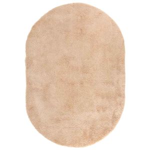 vidaXL Teppich Shaggy Hochflor NAVARRA Beige 300x200 cm Polyester