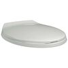 vidaXL Toilettensitz mit Absenkautomatik Wei&szlig; Oval
