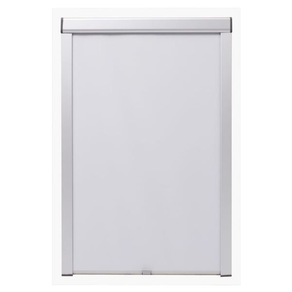 vidaXL Verdunkelungsrollo Wei&szlig; PK06