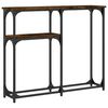 vidaXL Konsolentisch R&auml;uchereiche 90x22,5x75 cm Holzwerkstoff